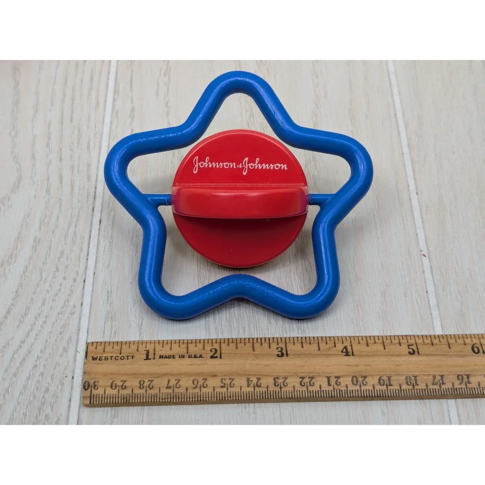 Johnson & Johnson vintage rattles